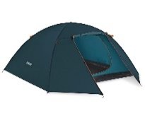 (28"+6'11") x 7'10" x 55"/(70cm+2.10m) x 2.40m x 1.40m Alpine Dome 4 Tent