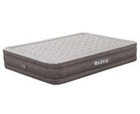 80" x 60" x 18"/2.03m x 1.52m x 46cm Fortech Air Mattress Queen Built-in AC pump