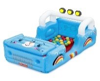 46" x 30" x 24"/1.17m x 76cm x 61cm Smilin' Safari Ball Pit