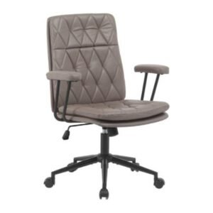 ARGYLE office chair, front three-quarter view on white