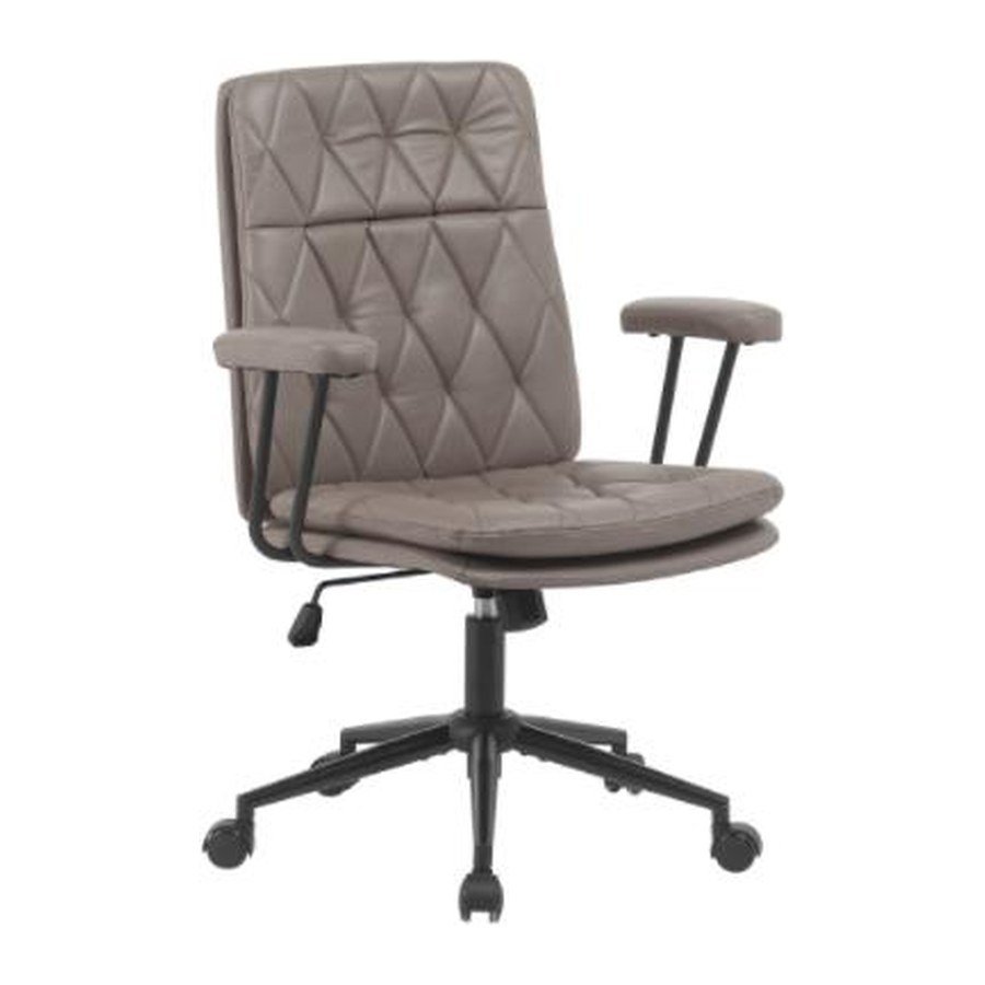 ARGYLE office chair, front three-quarter view on white