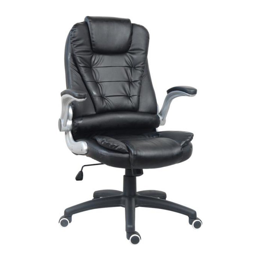 ATLAS FLIP office chair, front three-quarter view on white