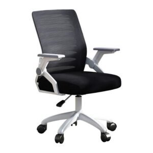 CIRRUS office chair, front three-quarter view on white