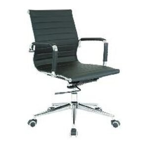 CORNICE MID office chair, front three-quarter view on white