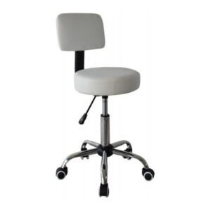 DRUM FLEX office chair, front three-quarter view on white