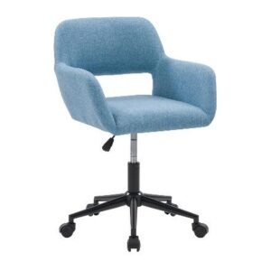 HOOP office chair, front three-quarter view on white