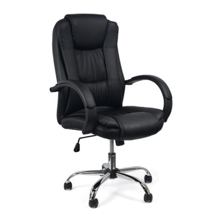 KEYSTONE office chair, front three-quarter view on white