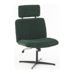 LOFT HEADREST office chair, front three-quarter view on white