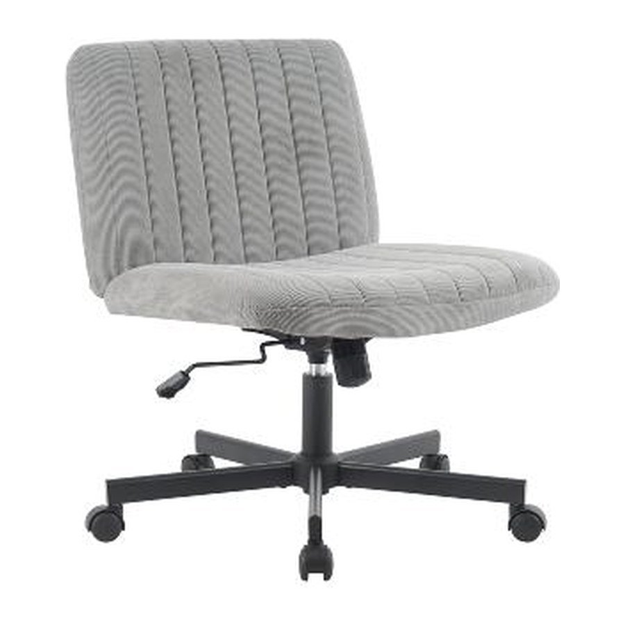 LOFT ROLL office chair, front three-quarter view on white