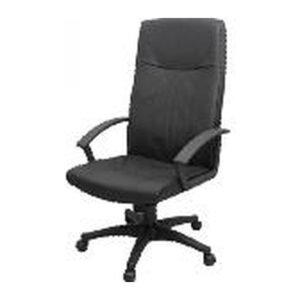 MARLOW office chair, front three-quarter view on white