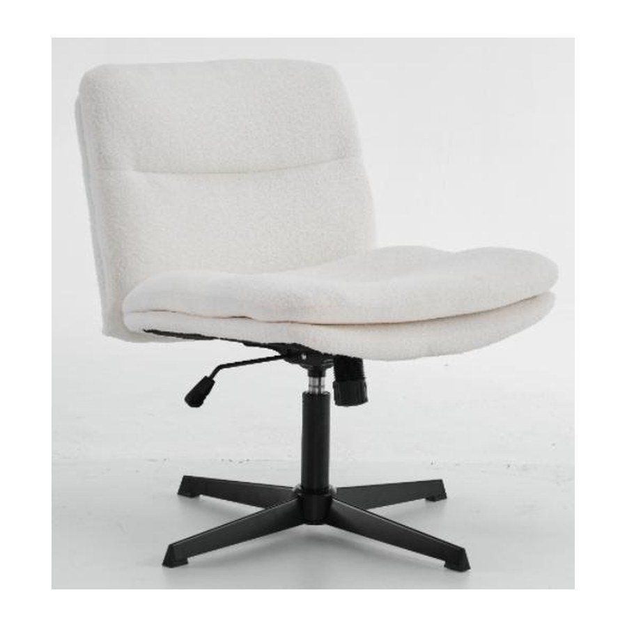 NEST TEDDY office chair, front three-quarter view on white