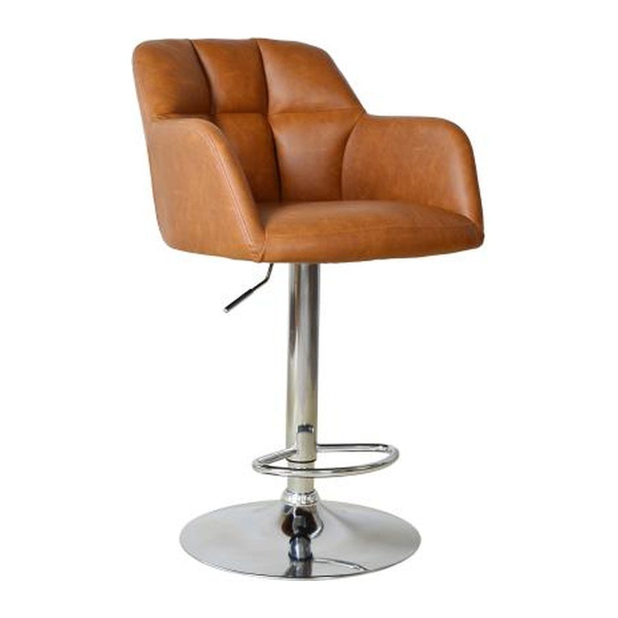 PERCH office chair, front three-quarter view on white