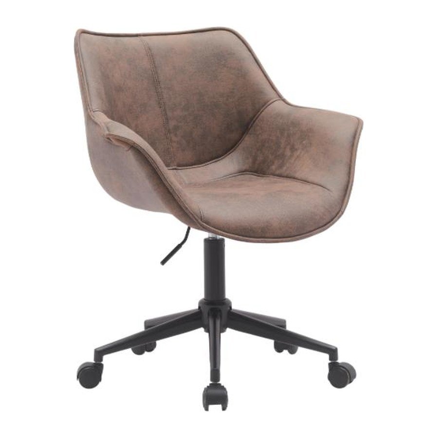 POD office chair, front three-quarter view on white