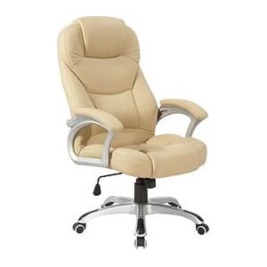 PREFECT office chair, front three-quarter view on white