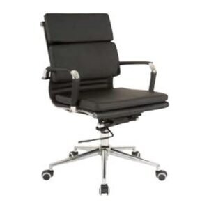 PULLMAN MID office chair, front three-quarter view on white