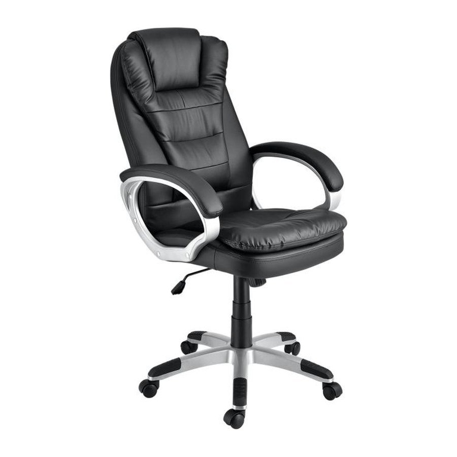 SENATE PANEL office chair, front three-quarter view on white
