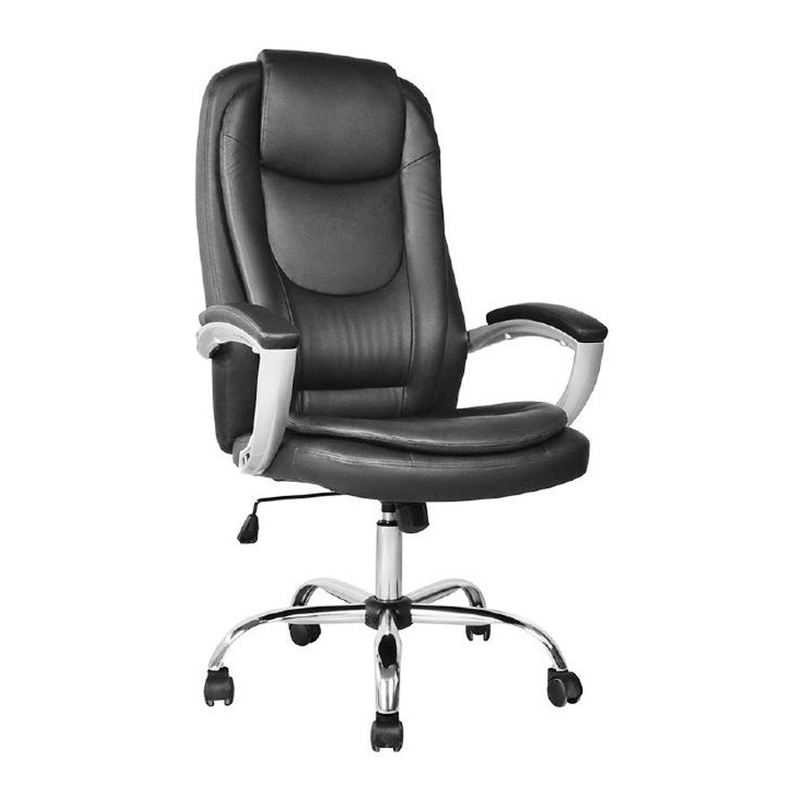 SOVEREIGN office chair, front three-quarter view on white