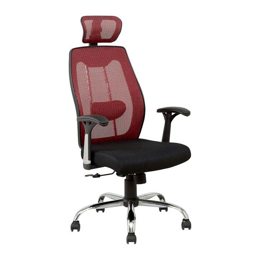 SPAN office chair, front three-quarter view on white
