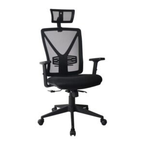 TORQUE office chair, front three-quarter view on white