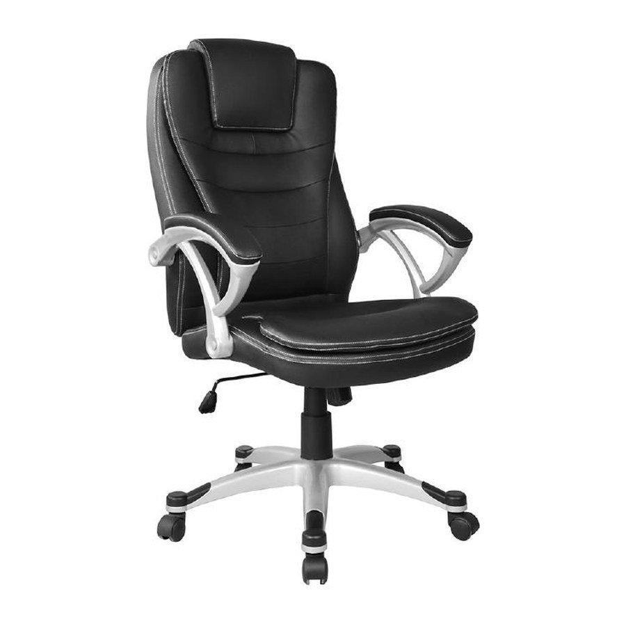 VICEROY office chair, front three-quarter view on white