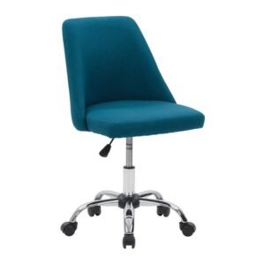 WEDGE office chair, front three-quarter view on white