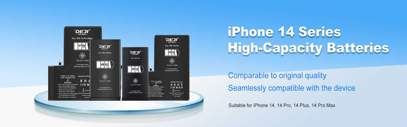 DEJI lithium-ion phone battery 2000000000220