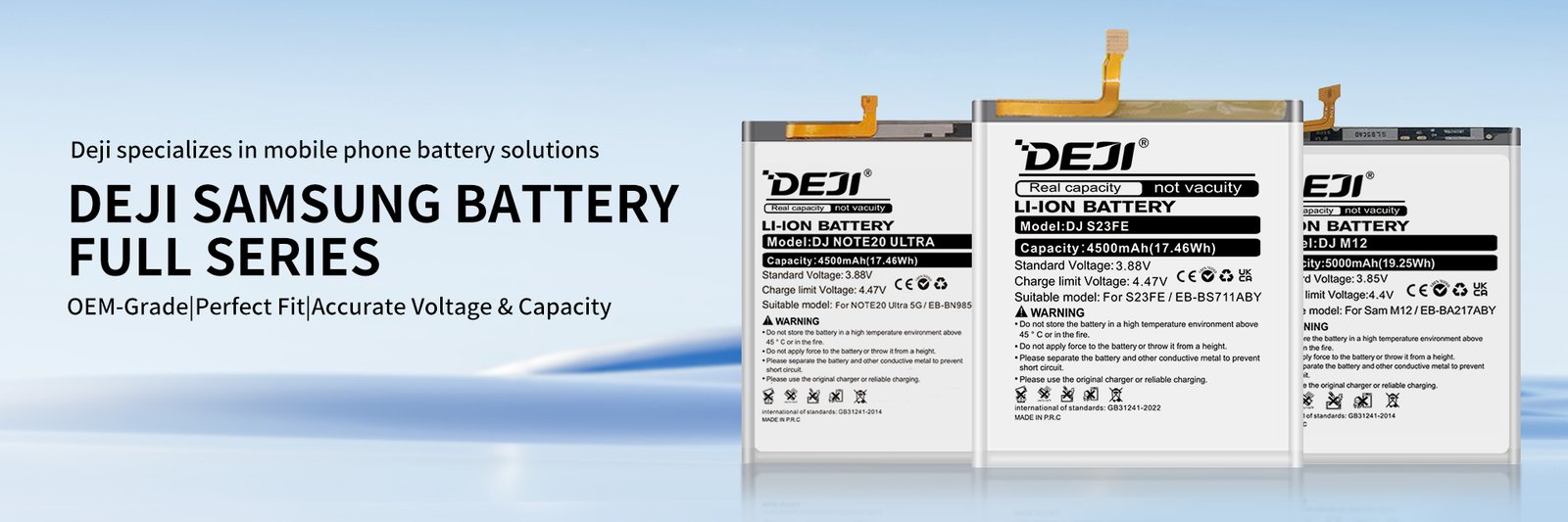 DEJI lithium-ion phone battery 2000000000855